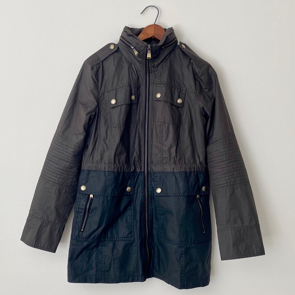 Michael Kors Colorblock Windbreaker Jacket